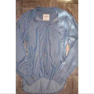 AEO chambray shirt